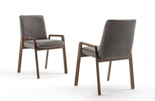 Noble dining chairs in Walnut